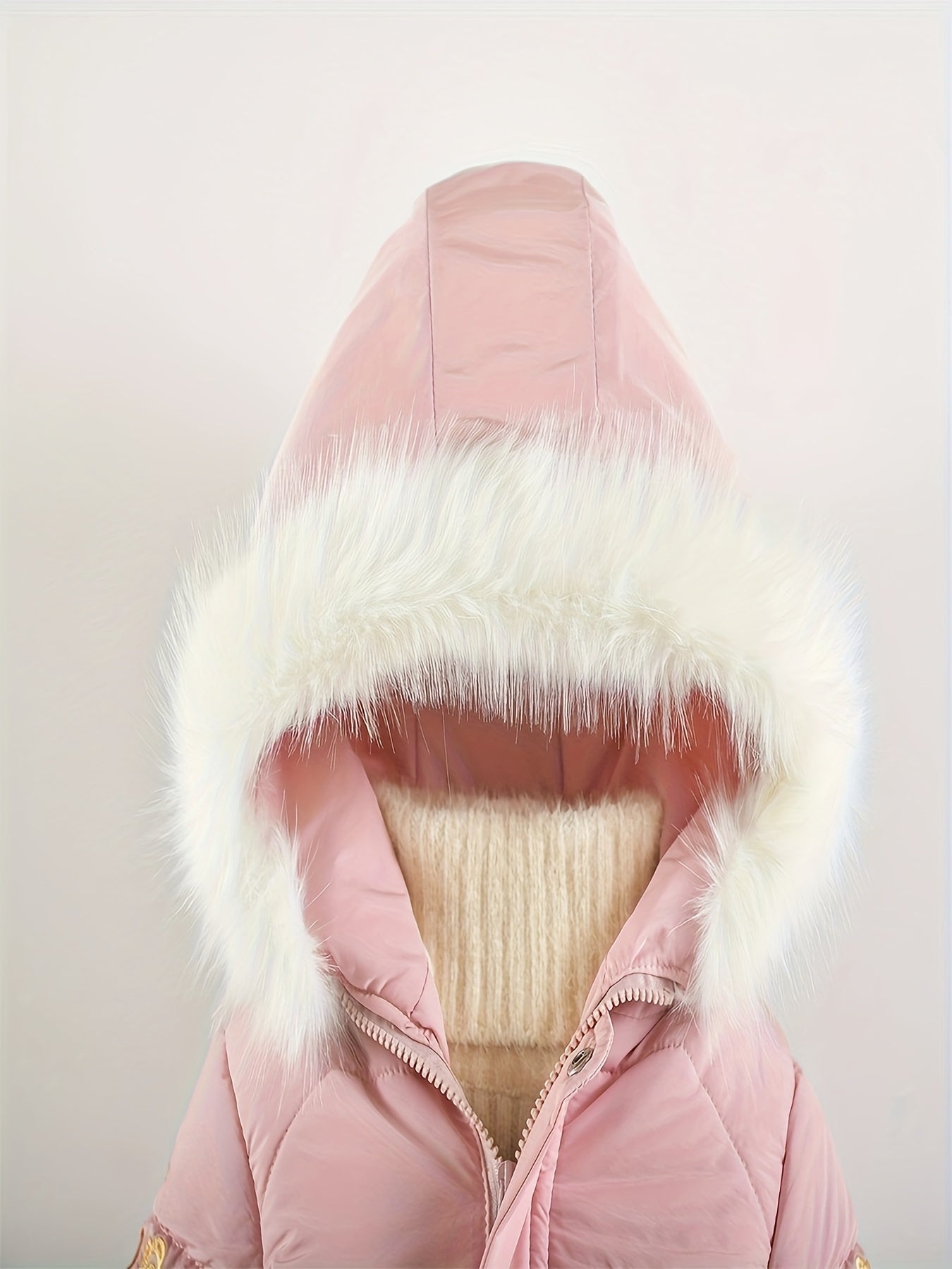 2024 New Children's Clothing Winter Jacket for Girls Thicken Girls Winter Coat Hooded Velour Winter Girls Jackets Outwear 3-7Y