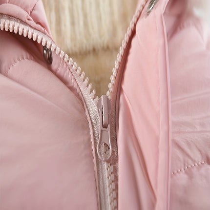 2024 New Children's Clothing Winter Jacket for Girls Thicken Girls Winter Coat Hooded Velour Winter Girls Jackets Outwear 3-7Y