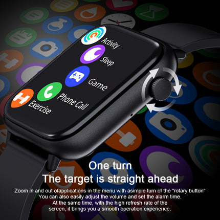 Trendy Smartwatch With Multiple Features Suitable For The Elderly, Children, And Teenagers, Including Wireless Calling, Various Sports Modes, Health Monitoring, Social App Reminders, And A 2.01-inch High-definition Full Touch