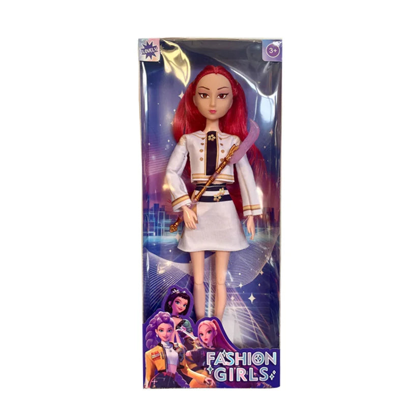 2026 HOT NEW Anime KPop Demon Hunters Doll Vinyl Toy Rumi Mira zoi Character vinyl mask figurine Birthday Gift Fan Club Gifts