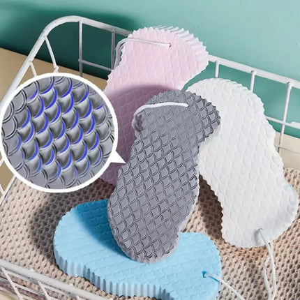 Soft Sponge Body Scrubber Bath Exfoliating Scrub Sponge Shower Brush Body Skin Remover Exfoliante