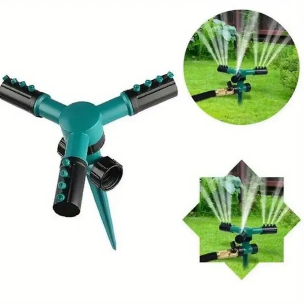 Garden Automatic Sprinkler Garden Watering Sprinkler 360° Rotating Water For Lawn Yard Flower Bed Agricultural Irrigation