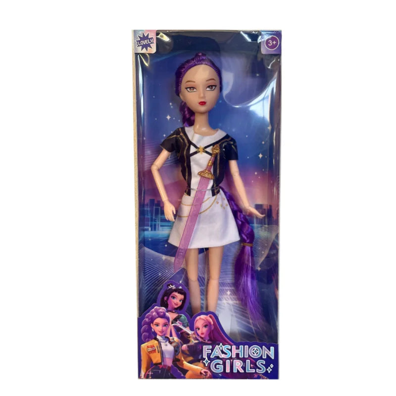 2026 HOT NEW Anime KPop Demon Hunters Doll Vinyl Toy Rumi Mira zoi Character vinyl mask figurine Birthday Gift Fan Club Gifts