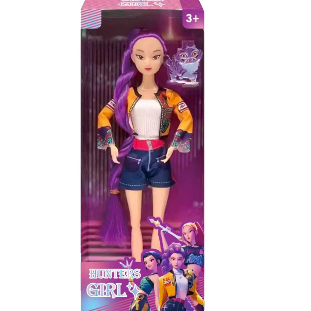 2026 HOT NEW Anime KPop Demon Hunters Doll Vinyl Toy Rumi Mira zoi Character vinyl mask figurine Birthday Gift Fan Club Gifts