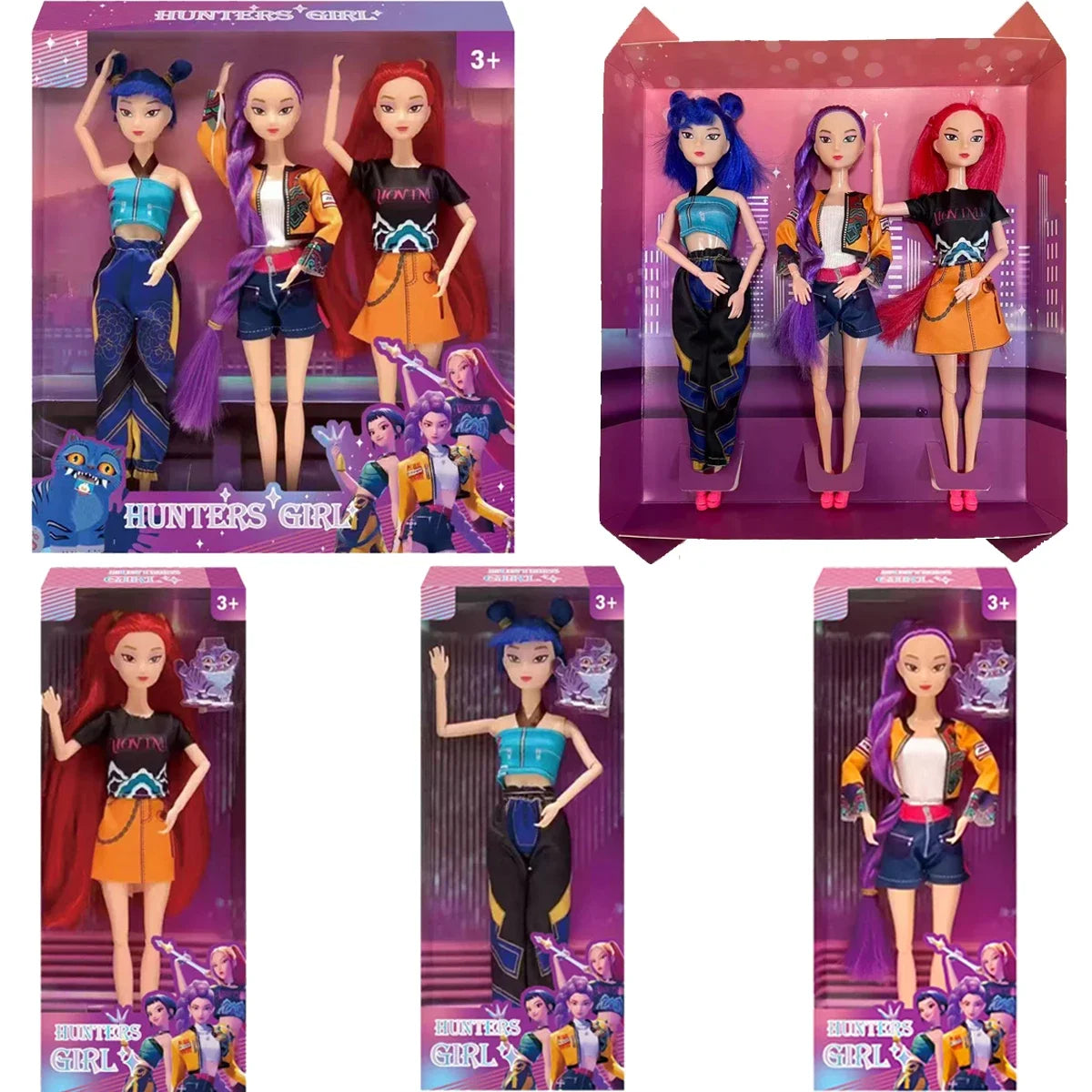 2026 HOT NEW Anime KPop Demon Hunters Doll Vinyl Toy Rumi Mira zoi Character vinyl mask figurine Birthday Gift Fan Club Gifts