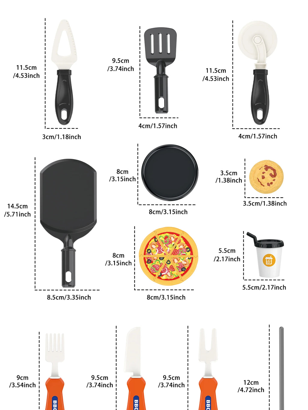 Children's toys: Pretend play, barbecue, fast food, pizza, sushi, afternoon tea, desserts, kitchen food, toy sets