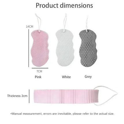 Soft Sponge Body Scrubber Bath Exfoliating Scrub Sponge Shower Brush Body Skin Remover Exfoliante