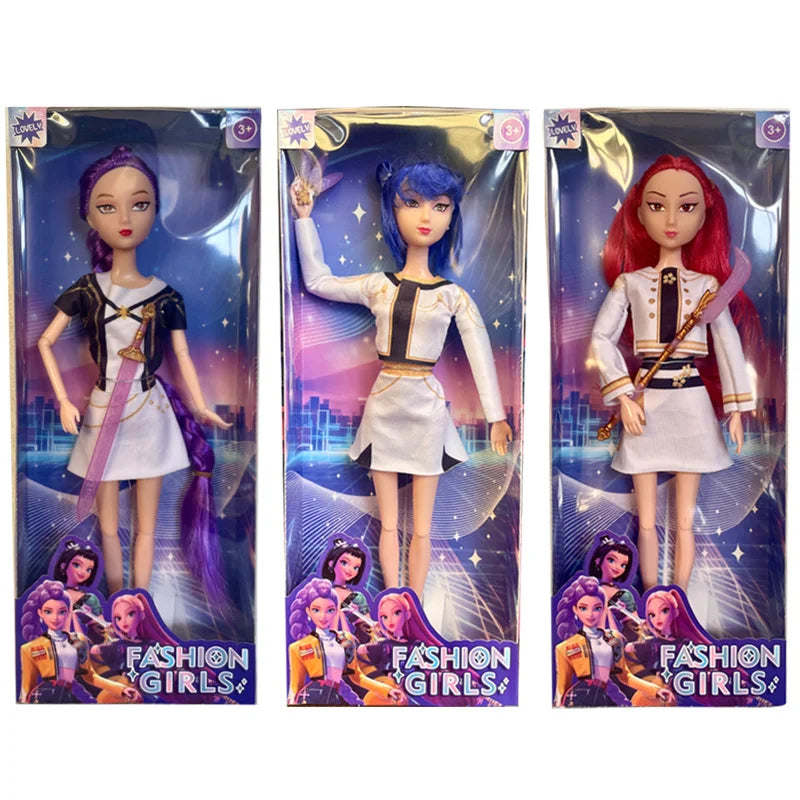 2026 HOT NEW Anime KPop Demon Hunters Doll Vinyl Toy Rumi Mira zoi Character vinyl mask figurine Birthday Gift Fan Club Gifts