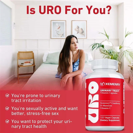 Urinary Health - Contains Cranberry To Support Urinary Tract Health, Relieve Frequent Urination, Promote Sleep, Gluten-freeSuppl