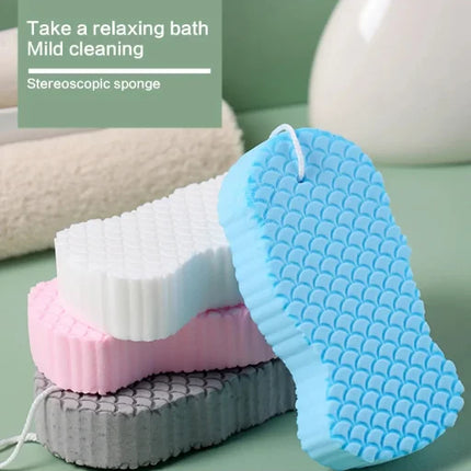 Soft Sponge Body Scrubber Bath Exfoliating Scrub Sponge Shower Brush Body Skin Remover Exfoliante